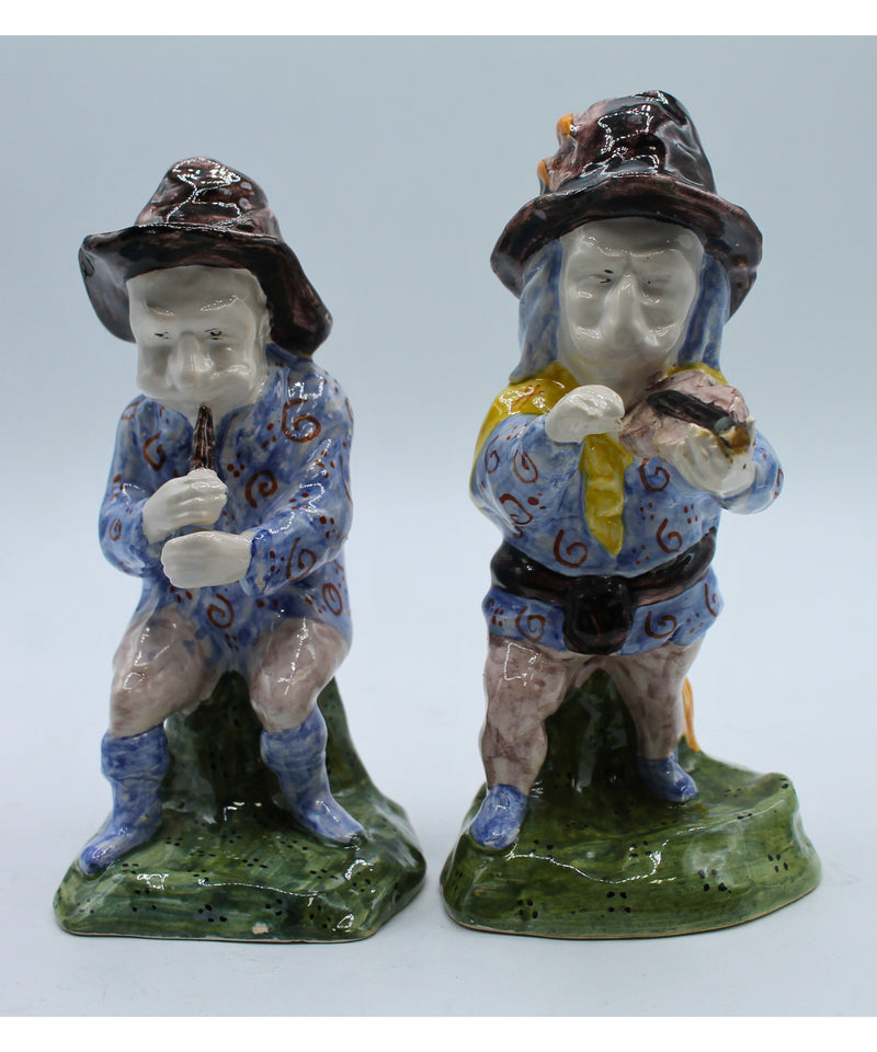 Lot of 2: Musician Figurines | Broken Violin