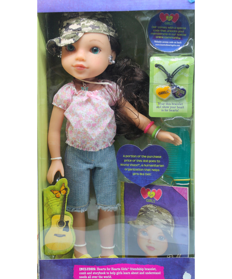 Playmates | Heart for Heart Girls - Dell Doll | Damaged Box