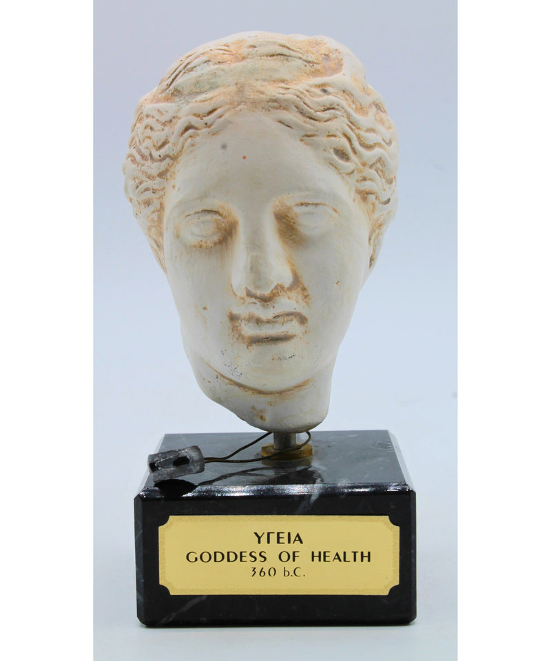 Hygieia Goodess of Health Bust | Damaged Finish