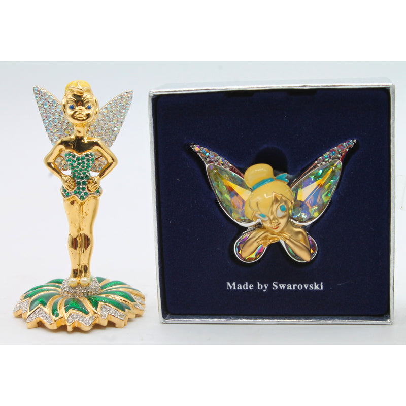 Lot of 2: Tinkerbell Figurine & Ornament | Non-Mint Boxes