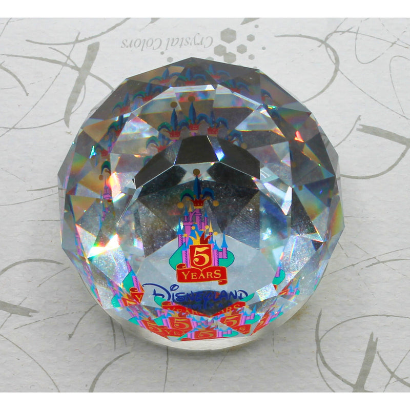 Swarovski | Disney 5th Year Prism Paperweight | Non-Mint Box