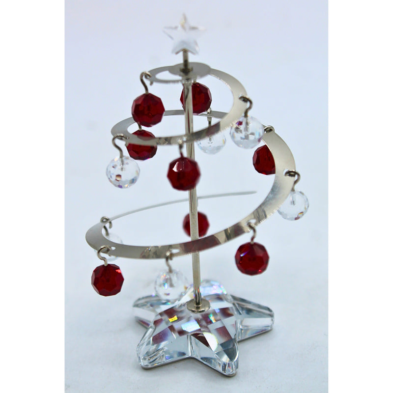 Lot of 2: Christmas Tree Rhodium & Santas Sleigh | Missing Ornament