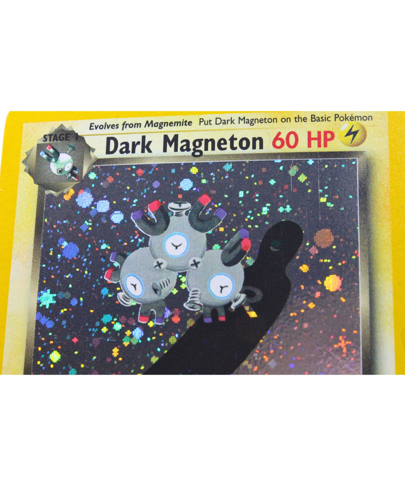 Pokemon | 1st Edition Holo Dark Magneton 11/82 | Scratched