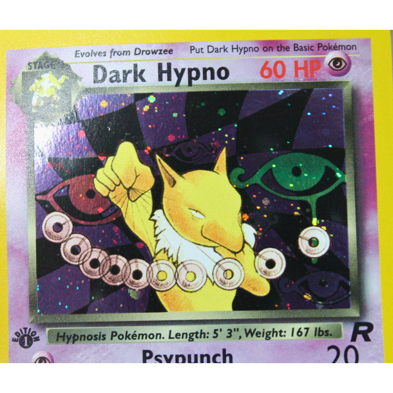 Lot of 2: 1st Edition Rare Holo Ditto & Dark Hypno | Excellent Condition