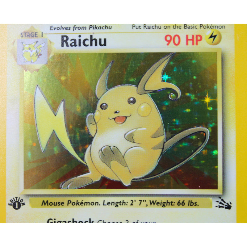 Lot of 2: 1st Edition Rare Holo Electrode & Raichu | Excellent Condition