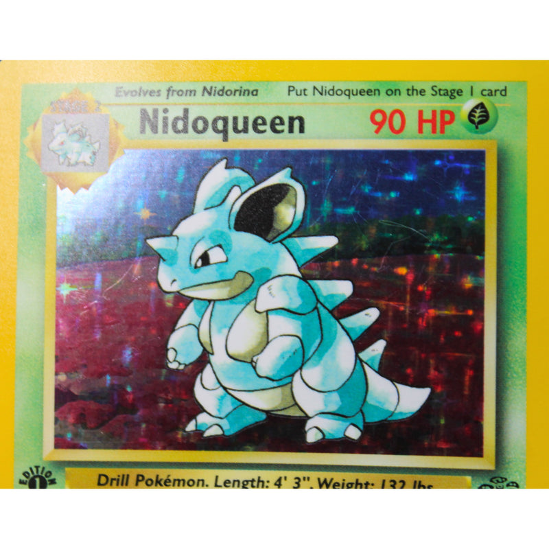 Lot of 3: 1st Edition Rare Holo Nidoqueen, Vileplume & Victreebel | Excellent