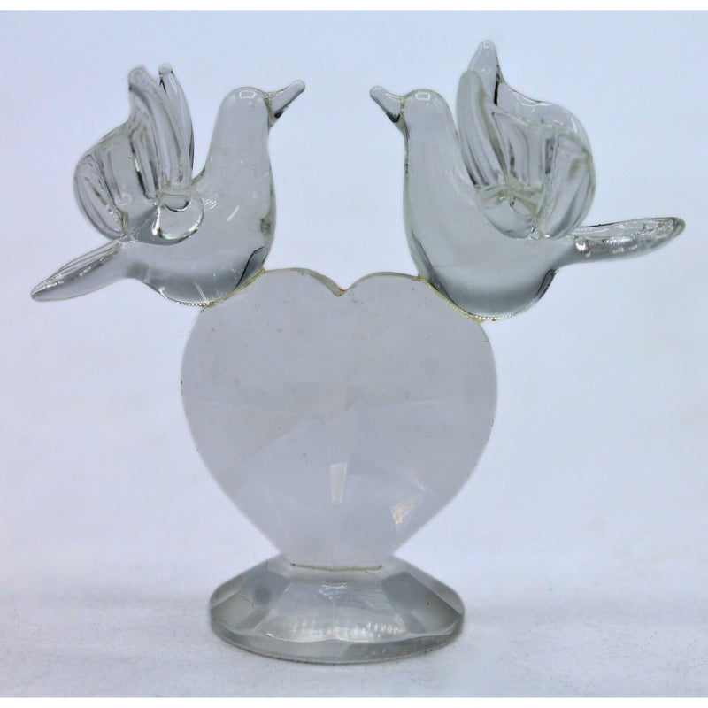 Lot of 3: Hearts, Doves & Flower Basket Figurines | Please Read