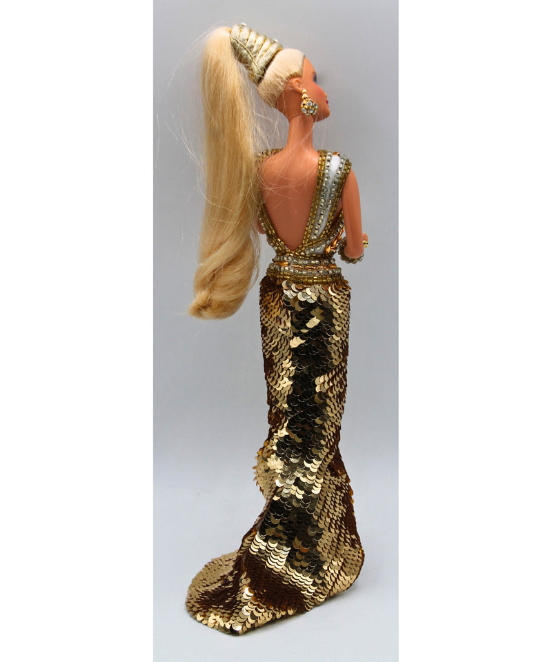 Lot of 2: Bob Mackie Sun Goddess and 1990 Gold Dress Doll | Please Read