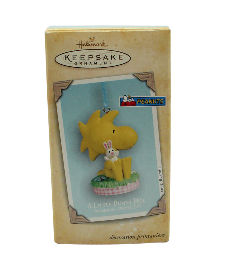 Hallmark Ornament: 2004 A Little Bunny Hug | QE08381 | Peanuts