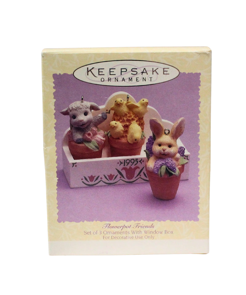 Hallmark Ornament: 1995 Flowerpot Friends | QEO8229