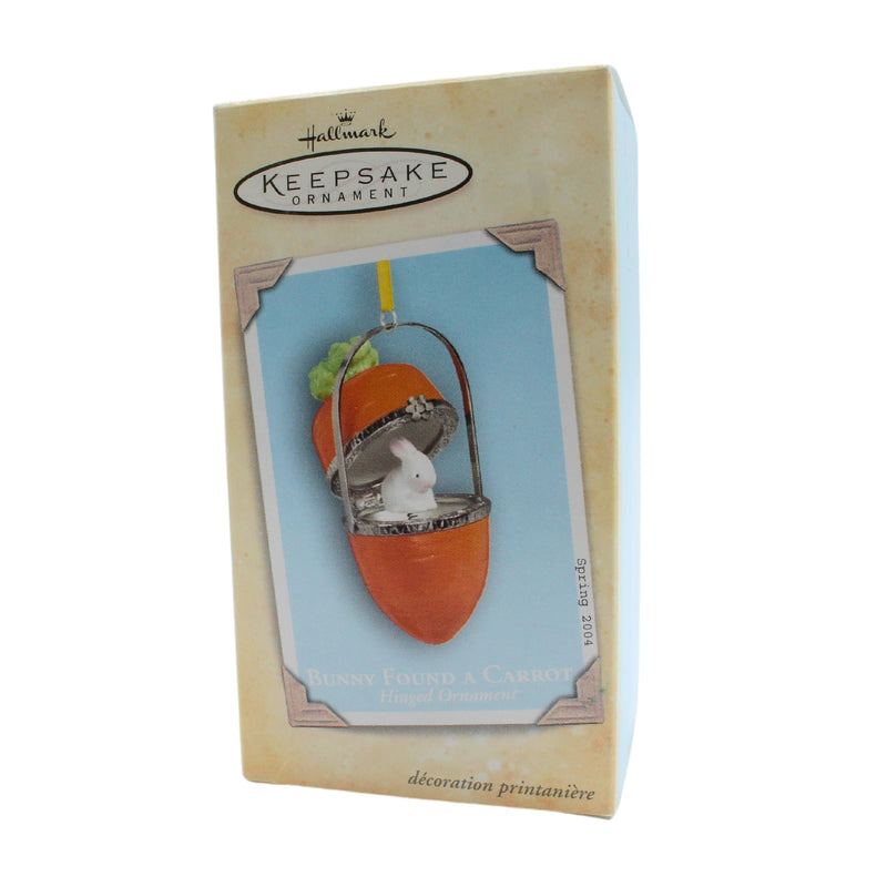 Hallmark Ornament: 2004 Bunny Found a Carrot | QEO8574