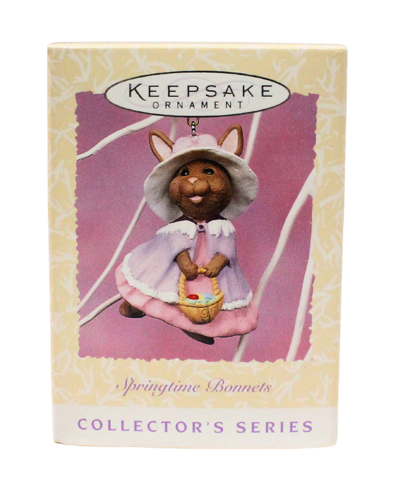 Hallmark Ornament: 1997 Springtime Bonnets | QEO8672