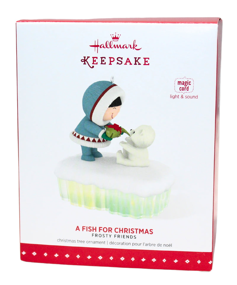 Hallmark Ornament: 2015 A Fish For Christmas | QG01329 | Frosty Friends