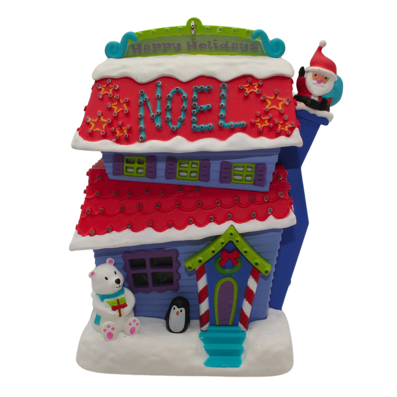 Hallmark Ornament: 2015 Merriest House in Town | QG01359