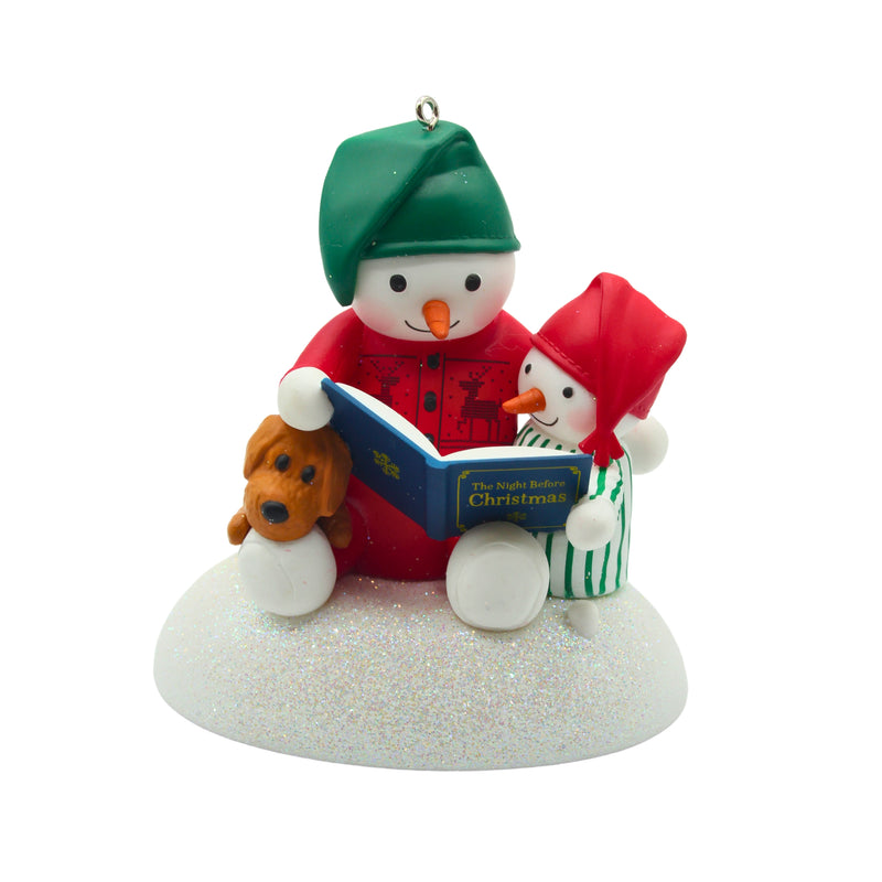 Hallmark Ornament: 2019 Story Time Snowman | QG02447