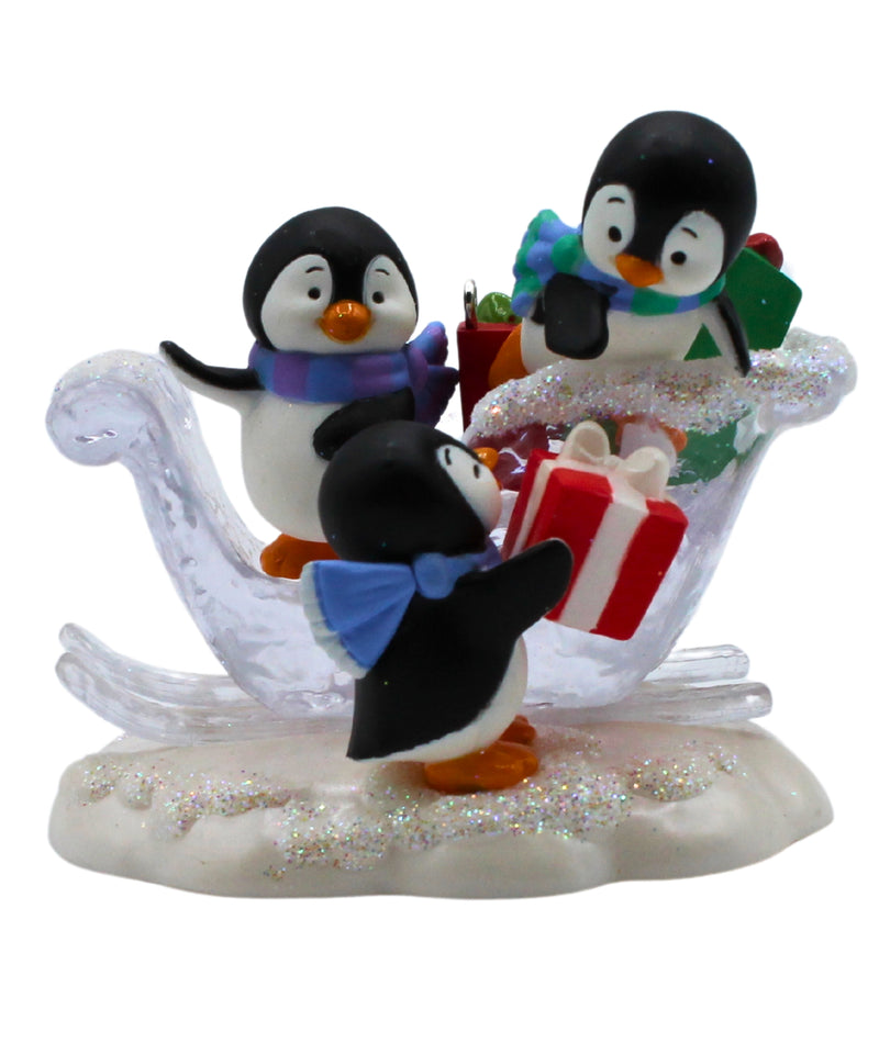 Hallmark Ornament: 2014 Present-Packing Penguins | QGO1003