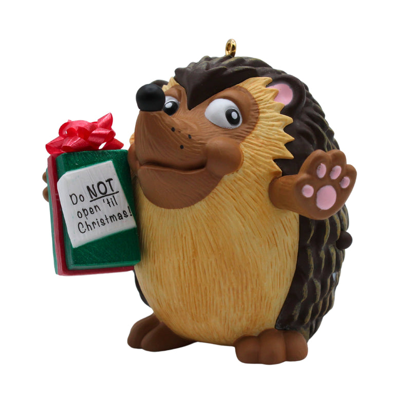 Hallmark Ornament: 2017 U Can't Touch This | QGO1042 | Hedgehog