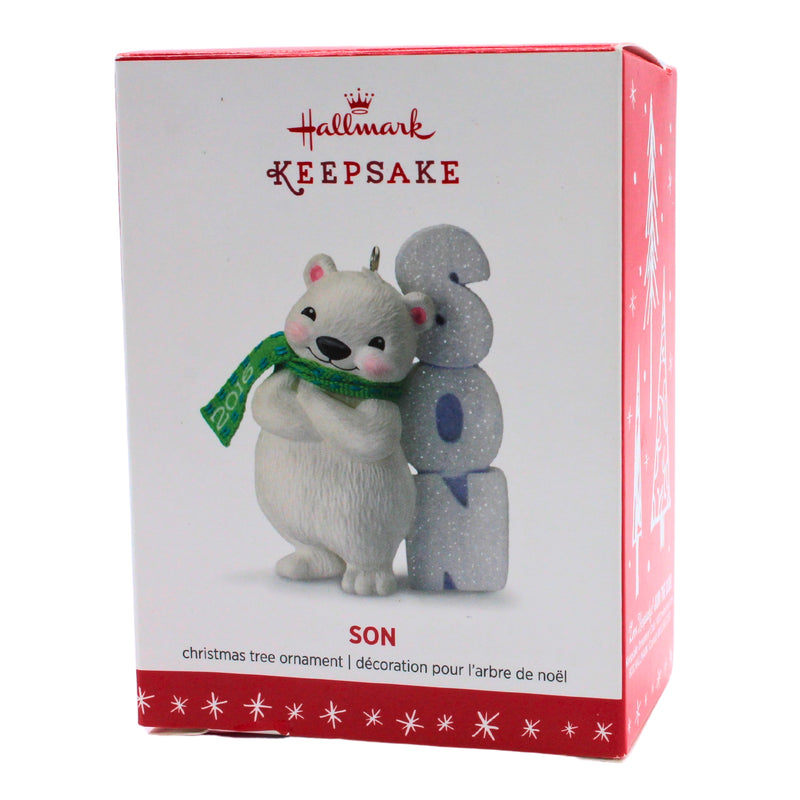 Hallmark Ornament: 2016 Son | QGO1091 | Polar Bear