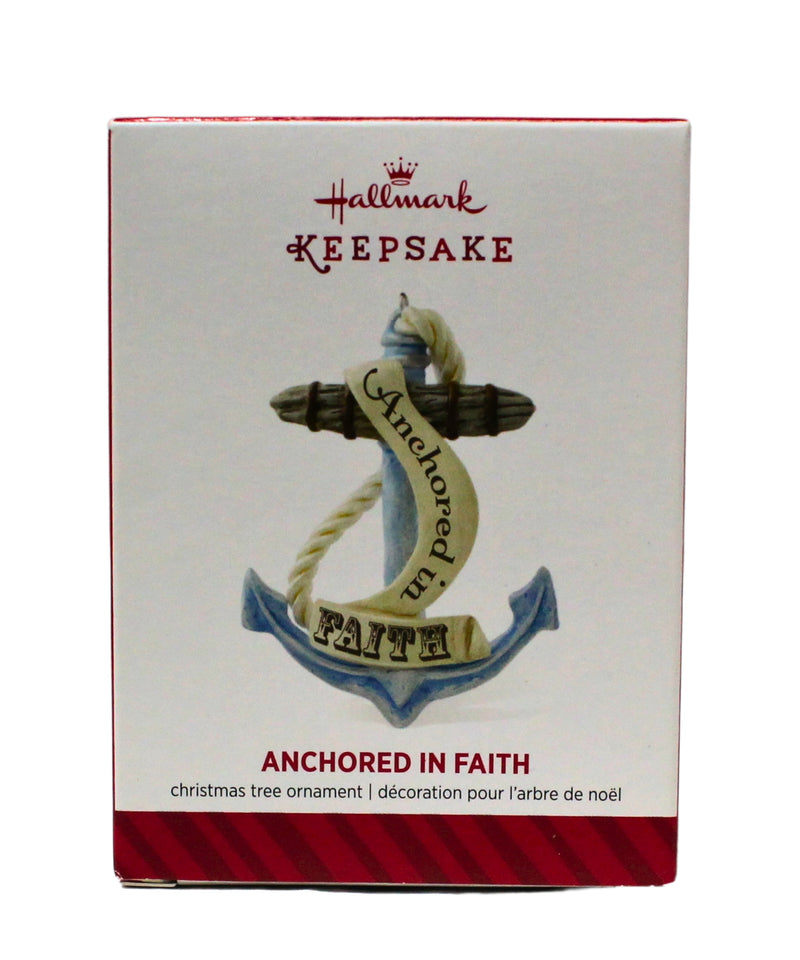 Hallmark Ornament: 2014 Anchored In Faith | QGO1343