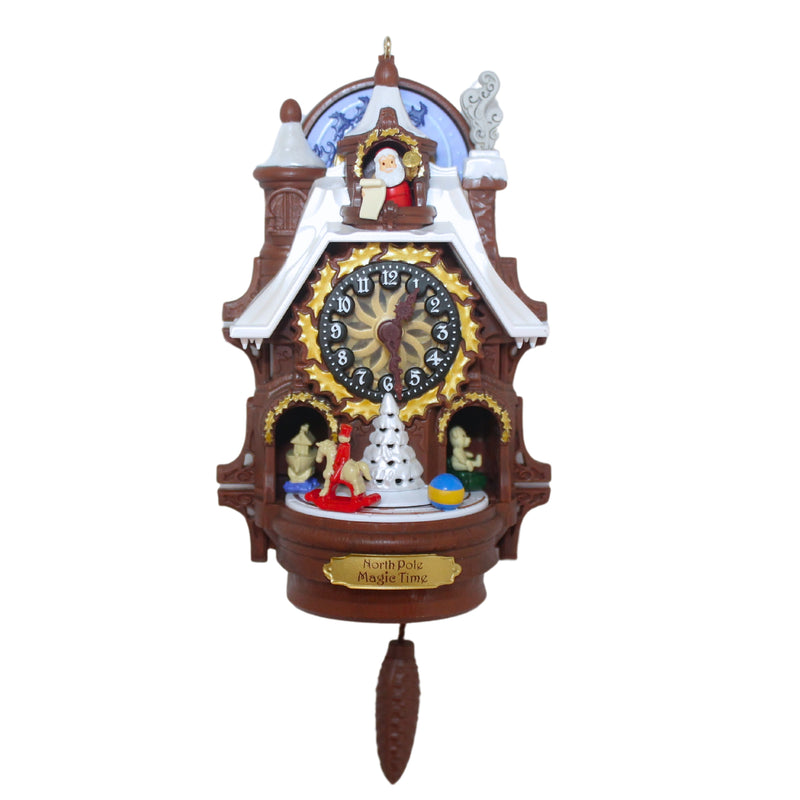 Hallmark Ornament: 2015 Santa's Magic Cuckoo Clock | QGO1367