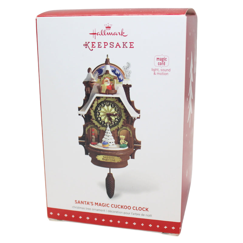 Hallmark Ornament: 2015 Santa's Magic Cuckoo Clock | QGO1367