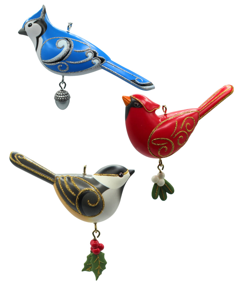 Hallmark Ornament: 2019 Outdoor Bird Ornament Set | QGO3387