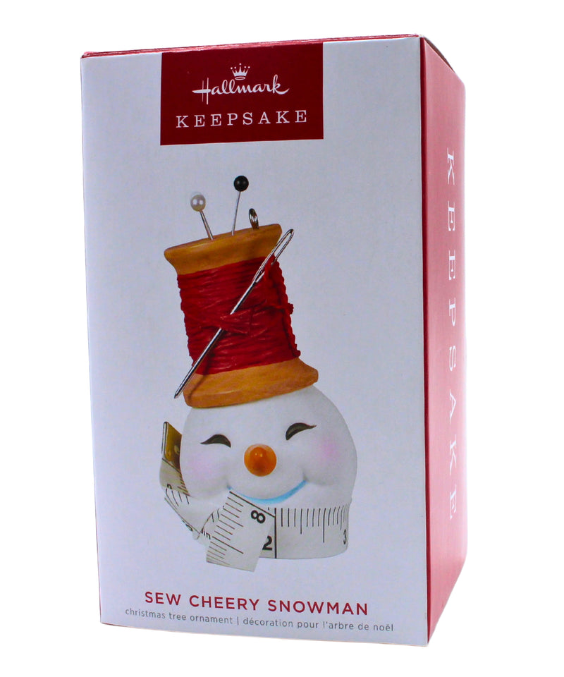 Hallmark Ornament: 2022 Sew Cheery Snowman | QGO3733