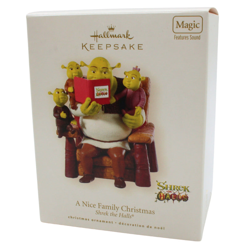 Hallmark Ornament: 2008 A Nice Family Christmas | QHC4044 | Shrek