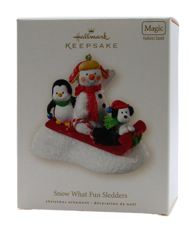 Hallmark Ornament: 2008 Snow What Fun Sledders | QK4004