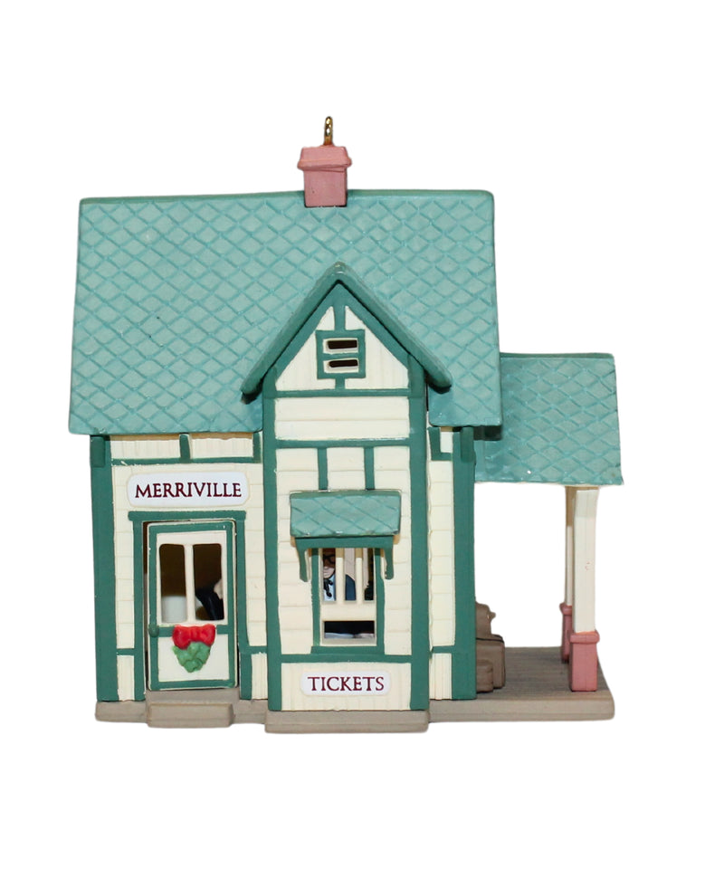 Hallmark Ornament: 1987 Train Station | QLX7039