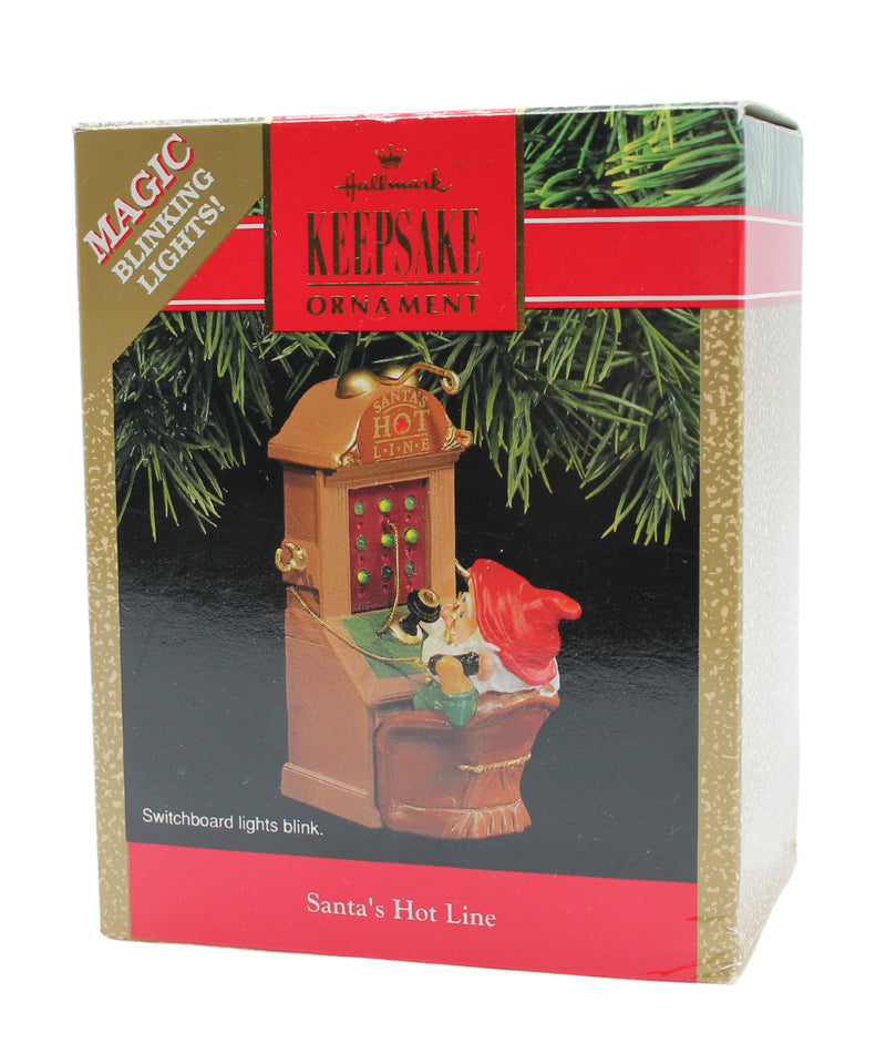 Hallmark Ornament: 1991 Santa's Hot Line | QLX7159