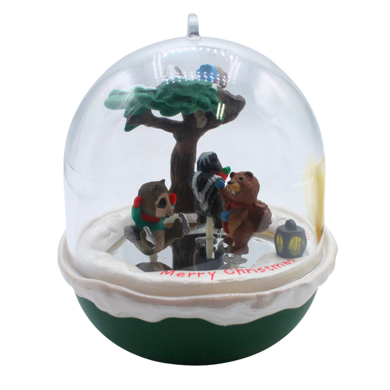 Hallmark Ornament: 1991 Forest Frolics | QLX7219 | Ice Skating