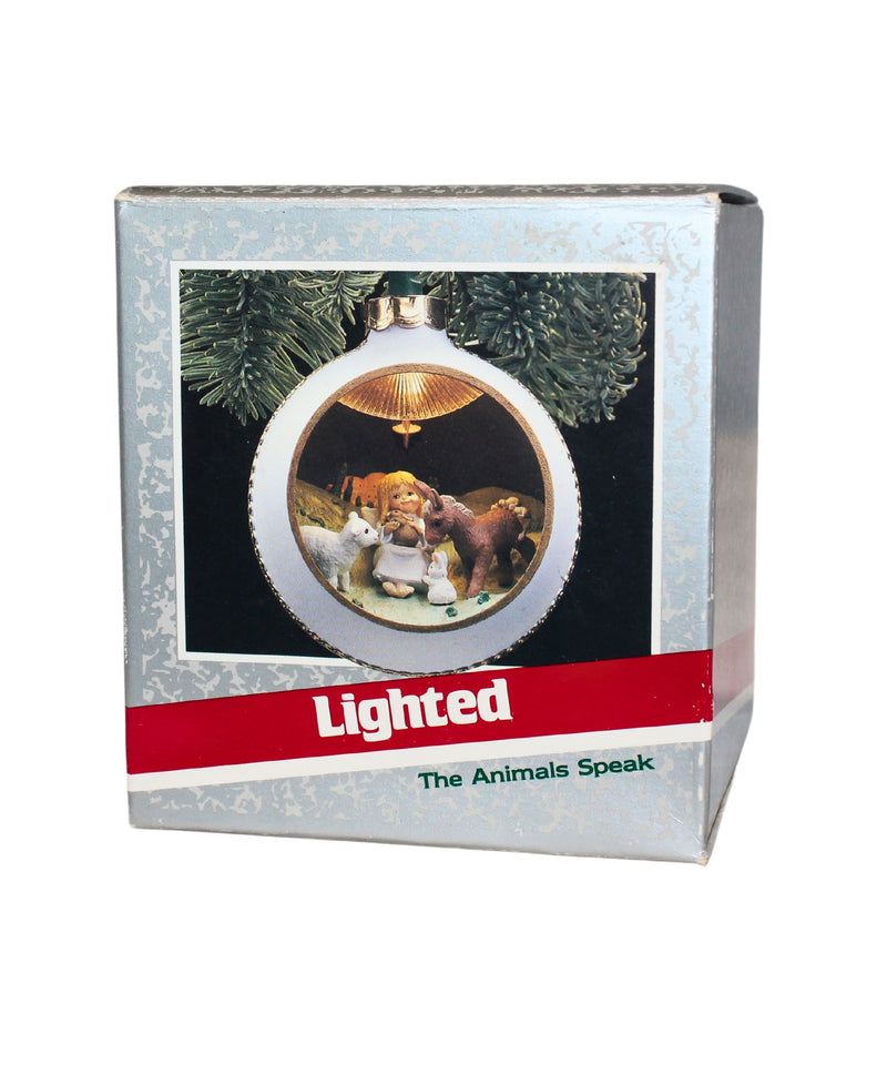 Hallmark Ornament: 1989 The Animals Speak | QLX7232