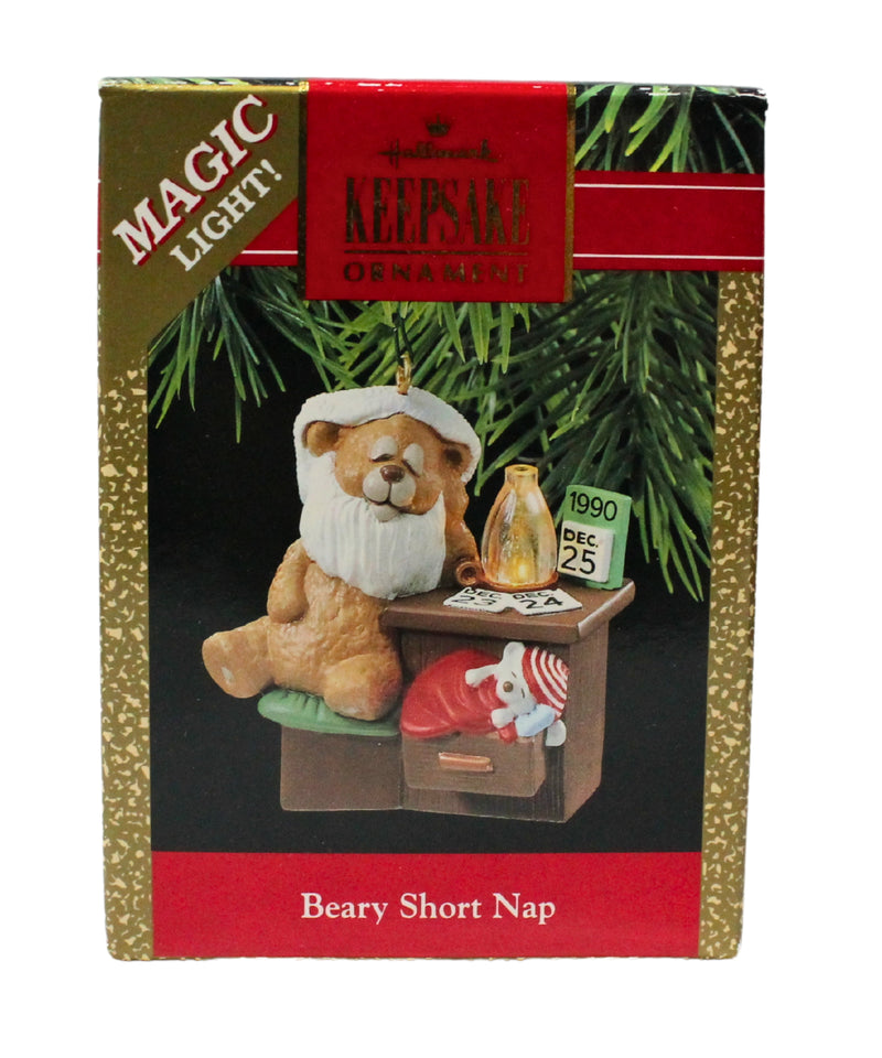 Hallmark Ornament: 1990 Beary Short Nap | QLX7326