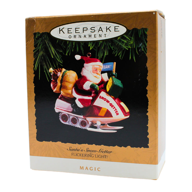 Hallmark Ornament: 1993 Santa's Snow-Getter | QLX7352