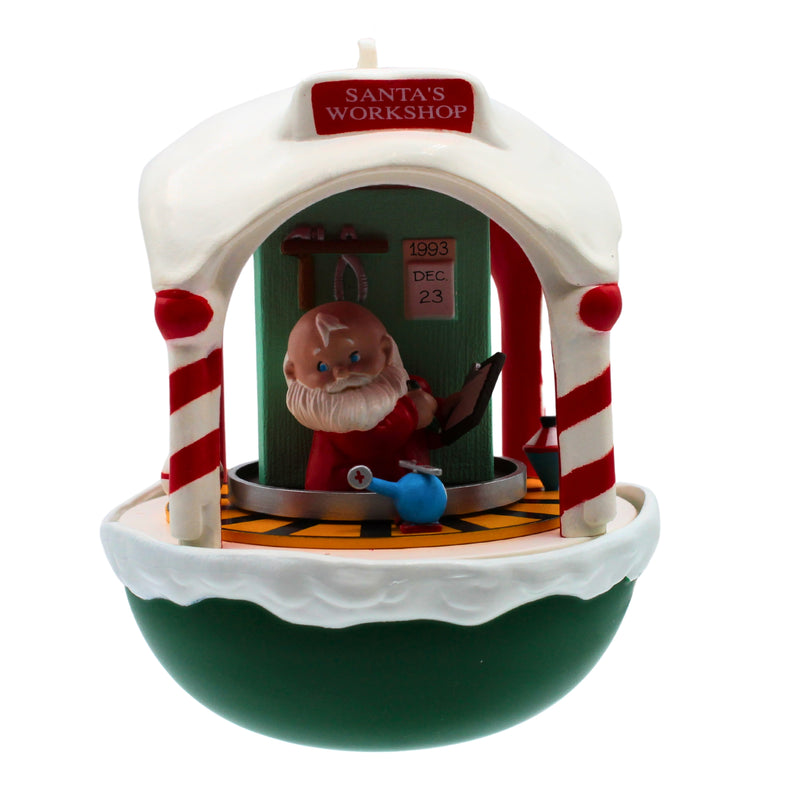 Hallmark Ornament: 1993 Santa's Workshop | QLX7375