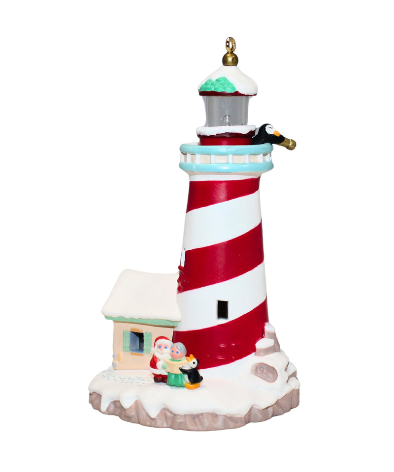 Hallmark Ornament: 1994 Candy Cane Lookout | QLX7376 | Blinking Light