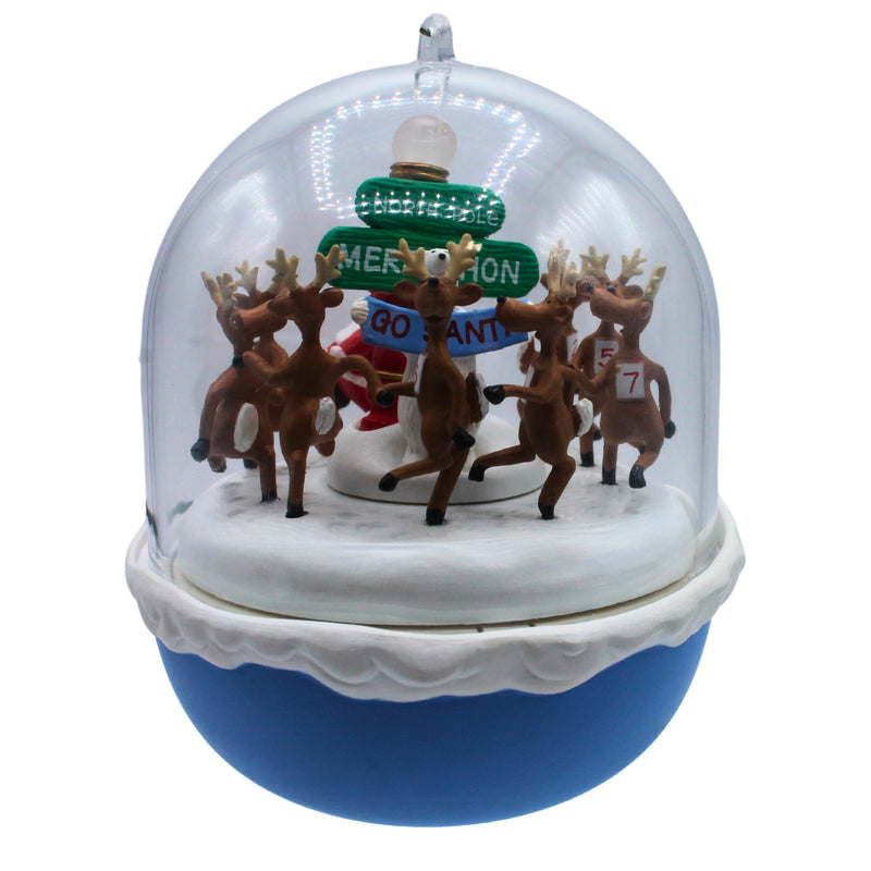 Hallmark Ornament: 1993 North Pole Merrython | QLX7392