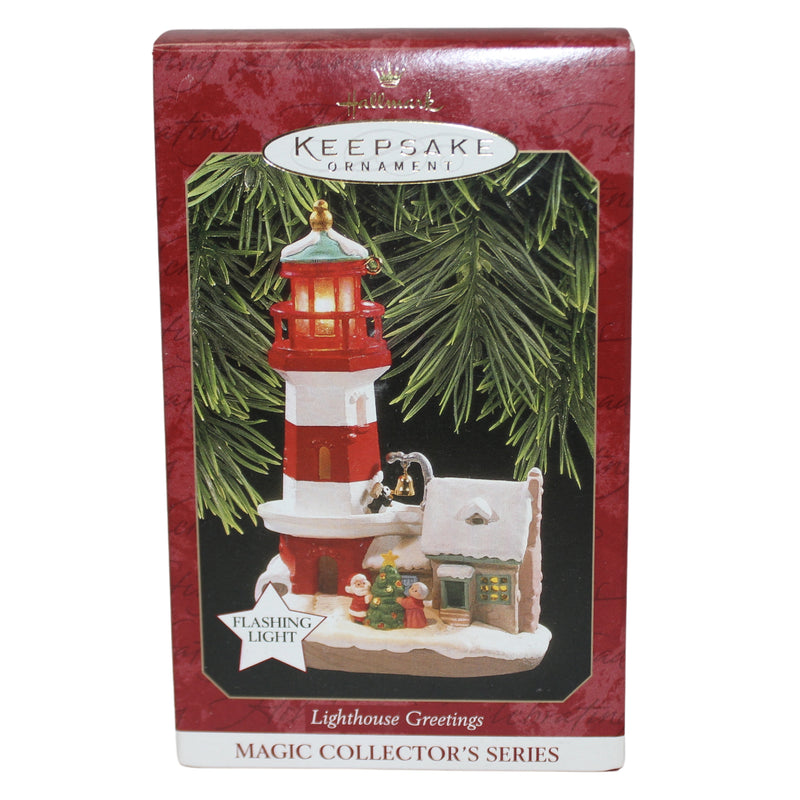 Hallmark Ornament: 1997 Lighthouse Greetings | QLX7442 | 1st in Series