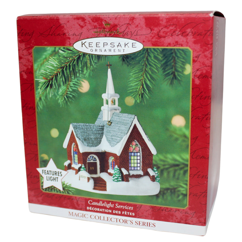 Hallmark Ornament: 2001 Candlelight Services | QLX7552