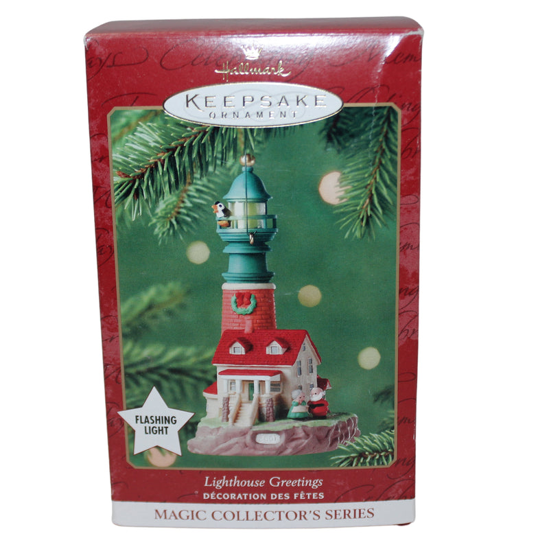 Hallmark Ornament: 2001 Lighthouse Greetings | QLX7572