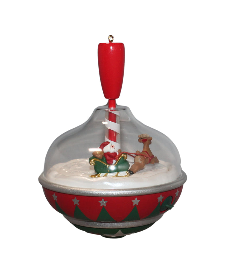 Hallmark Ornament: 1998 Santa's Spin Top | QLX7573