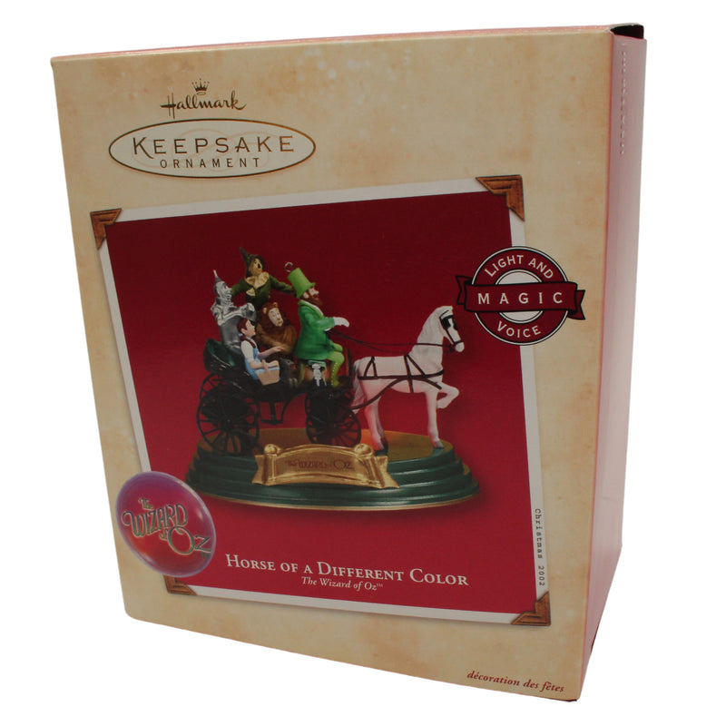 Hallmark Ornament: 2002 Horse of a Different Color | QLX7673 | Wizard of Oz