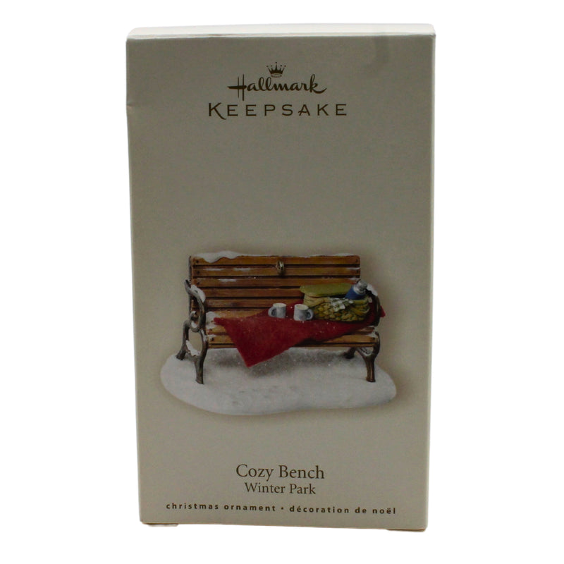 Hallmark Ornament: 2007 Cozy Bench | QP1227