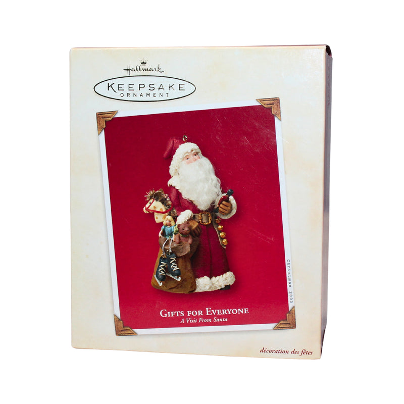 Hallmark Ornament: 2003 Gifts For Everyone | QP1409