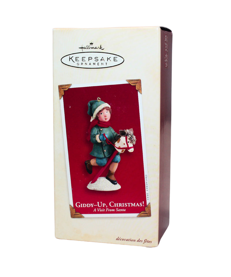 Hallmark Ornament: 2003 Giddy-Up, Christmas! | QP1437