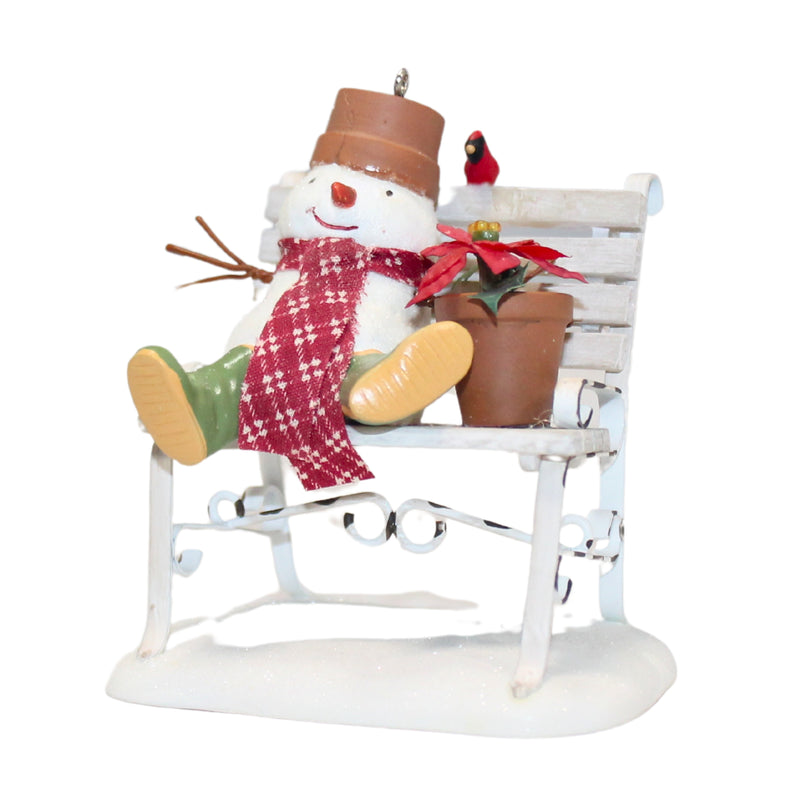 Hallmark Ornament: 2007 Garden Bench Buddies | QP1607