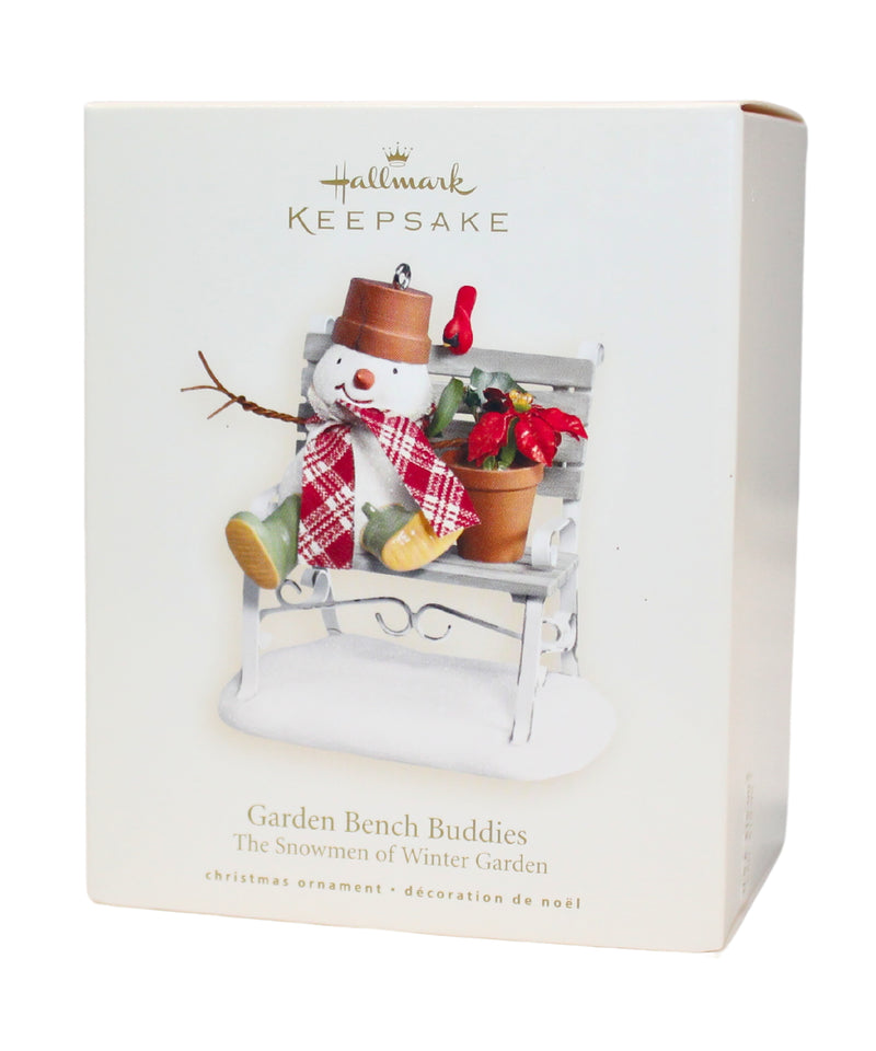 Hallmark Ornament: 2007 Garden Bench Buddies | QP1607