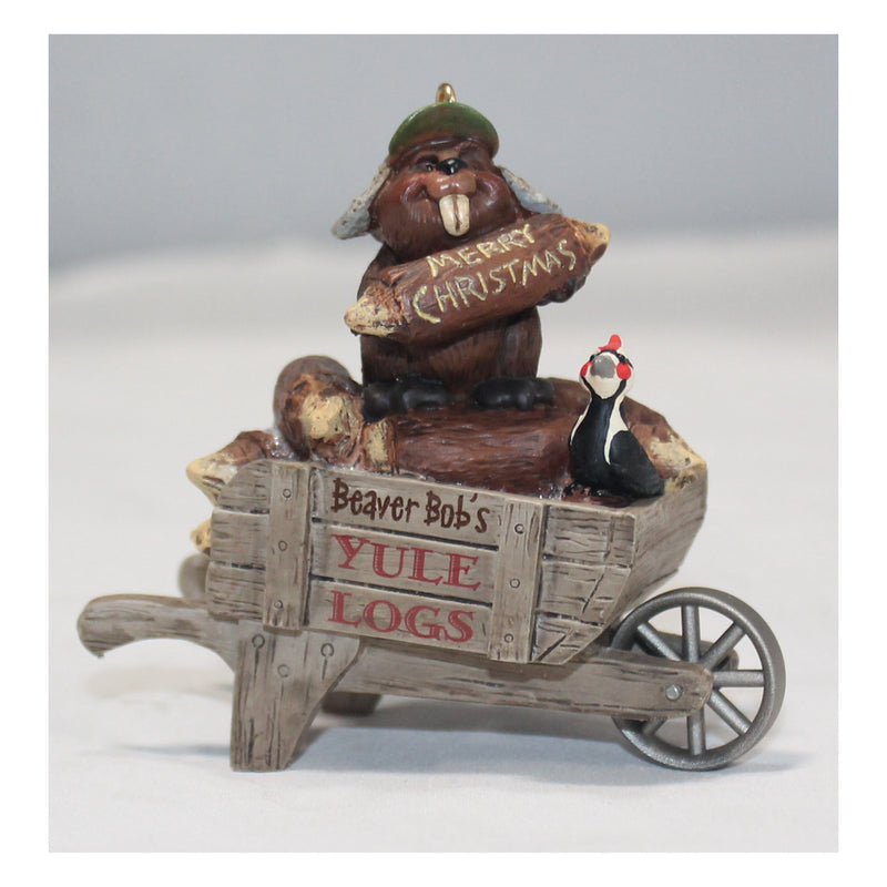 Hallmark Ornament: 2007 Beaver Bob's Yule Logs | QP1927