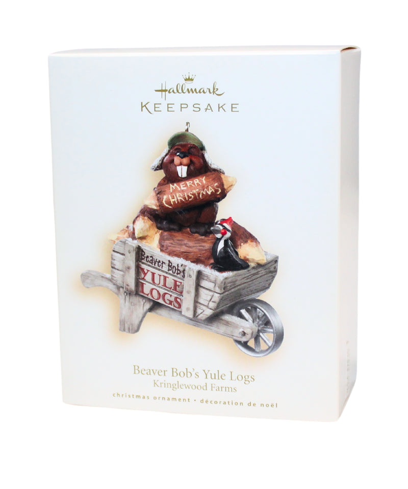 Hallmark Ornament: 2007 Beaver Bob's Yule Logs | QP1927